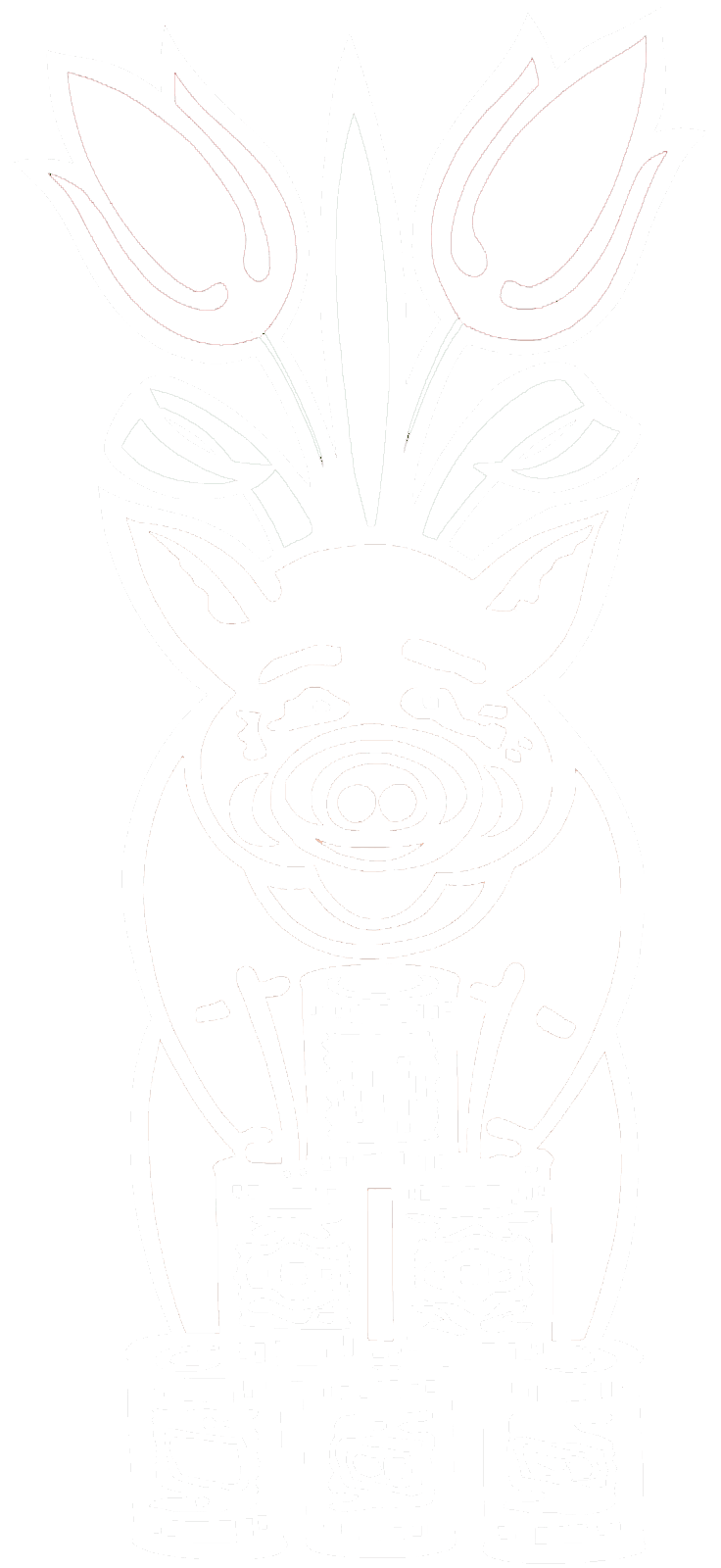 Logo blik en tulp wit