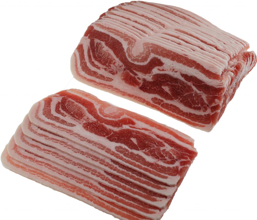 Sliced Smoked And Unsmoked Streaky Bacon – Vleeswarenfabriek Persoon BV